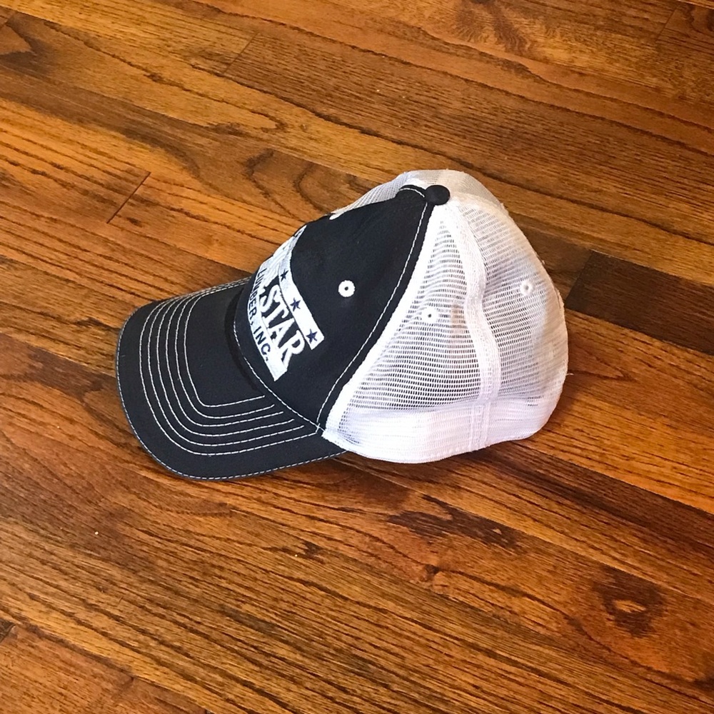 Men’s Five Star Lumber Cap Hat US Lumber Classic 6-Panel Mesh w/ Adjustable Fit - Picture 3 of 11
